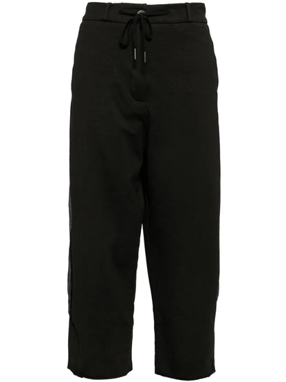 Panelled Straight-Leg Trousers