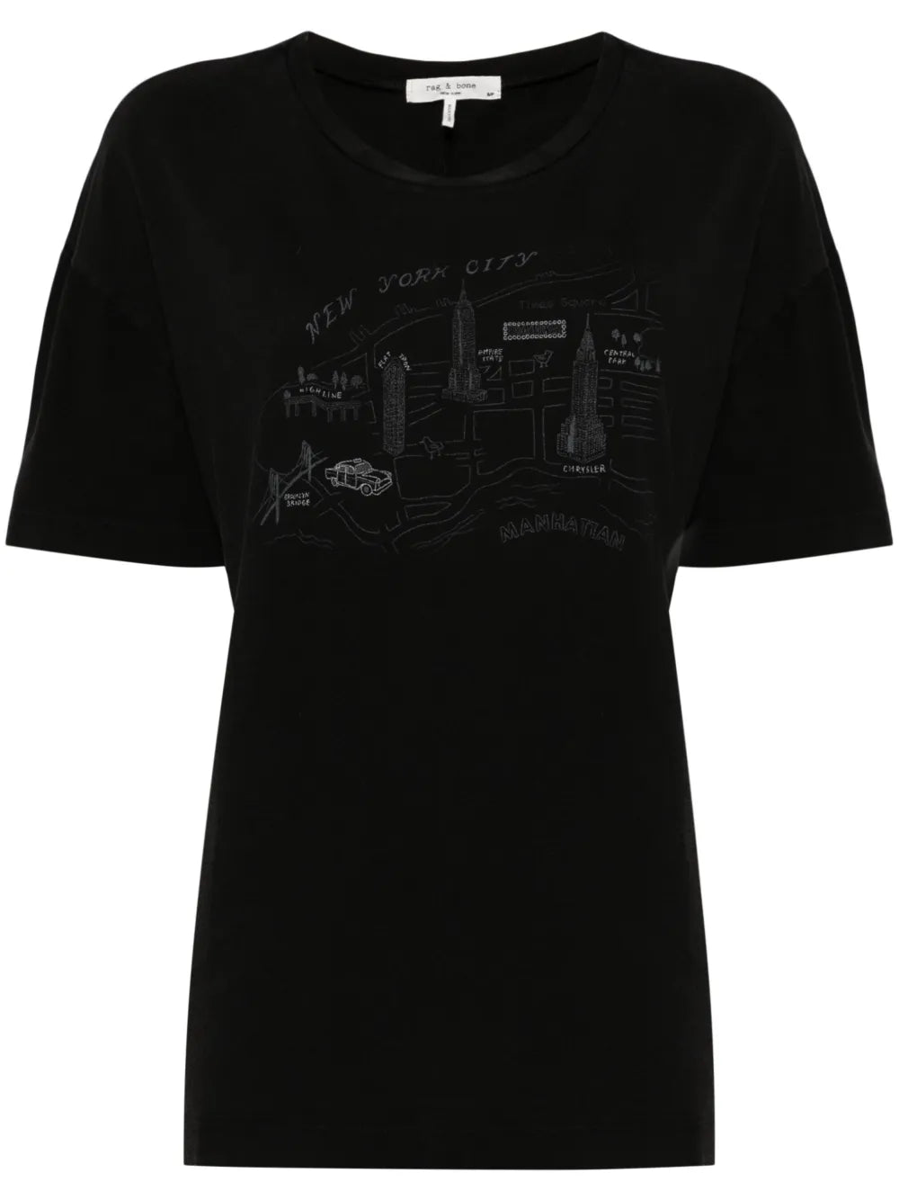 Graphic-Print Cotton T-Shirt