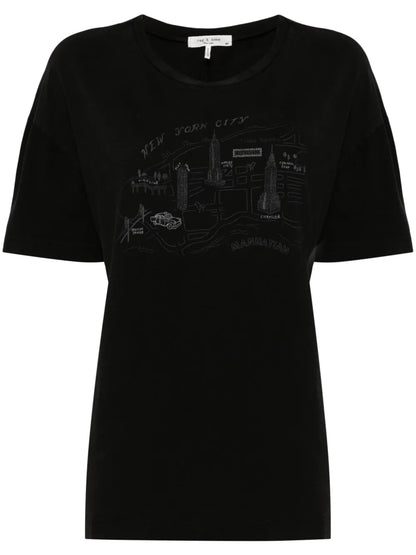 Graphic-Print Cotton T-Shirt