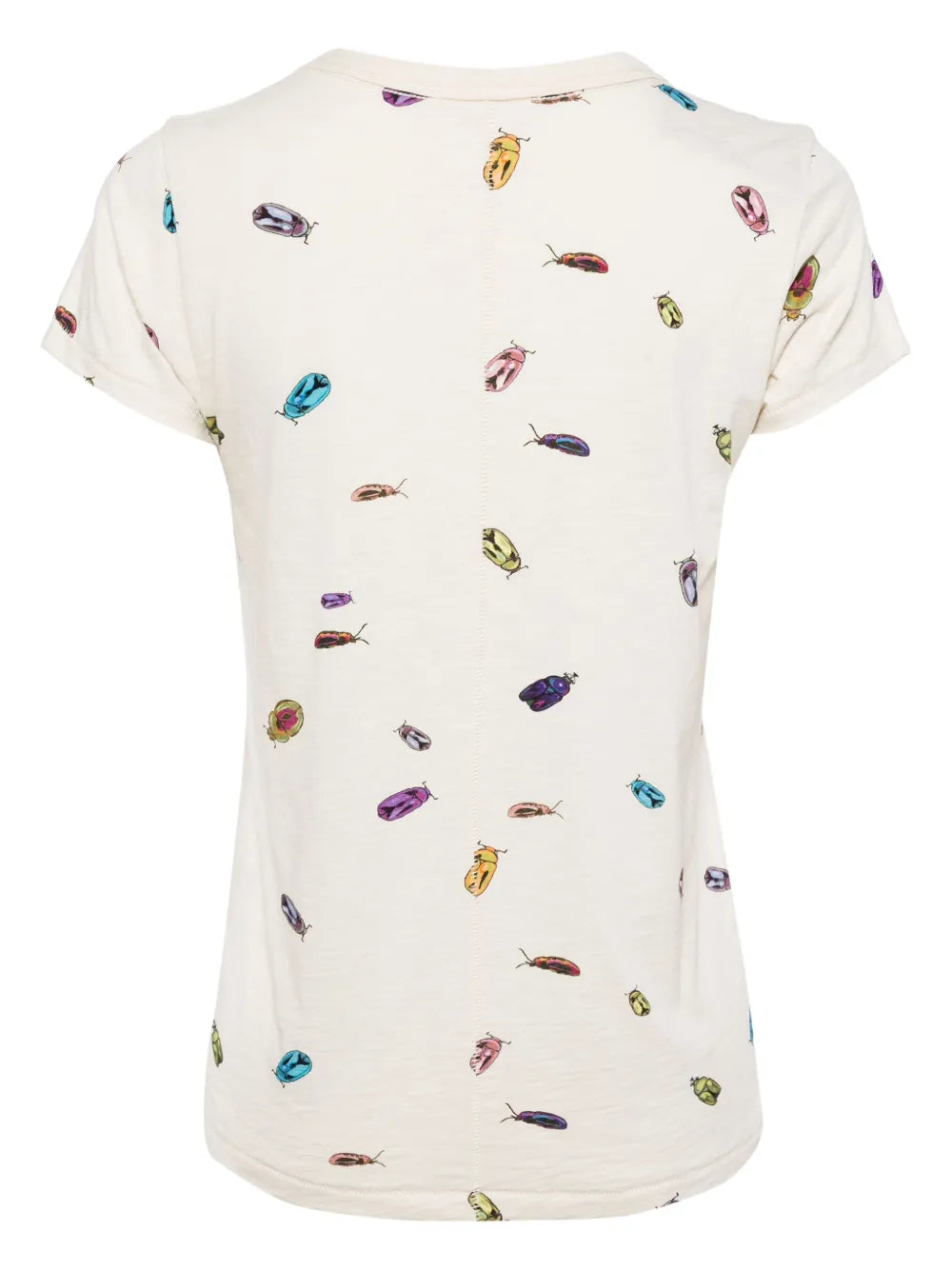 Beetle-Print Pima Cotton T-Shirt