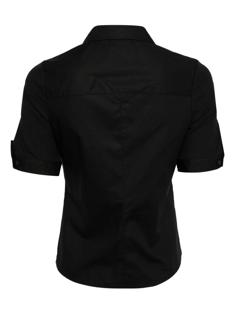 Ribbed Cotton-Modal Blend Polo Shirt