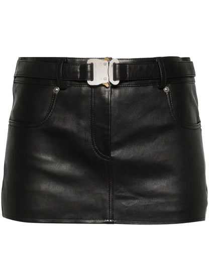 Leather Mini Skirt