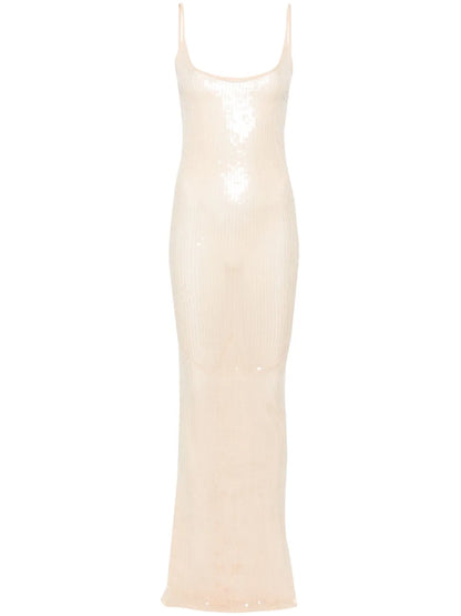 Sequinned Slip Dress