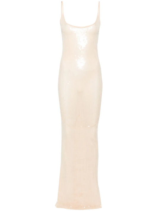 Sequinned Slip Dress