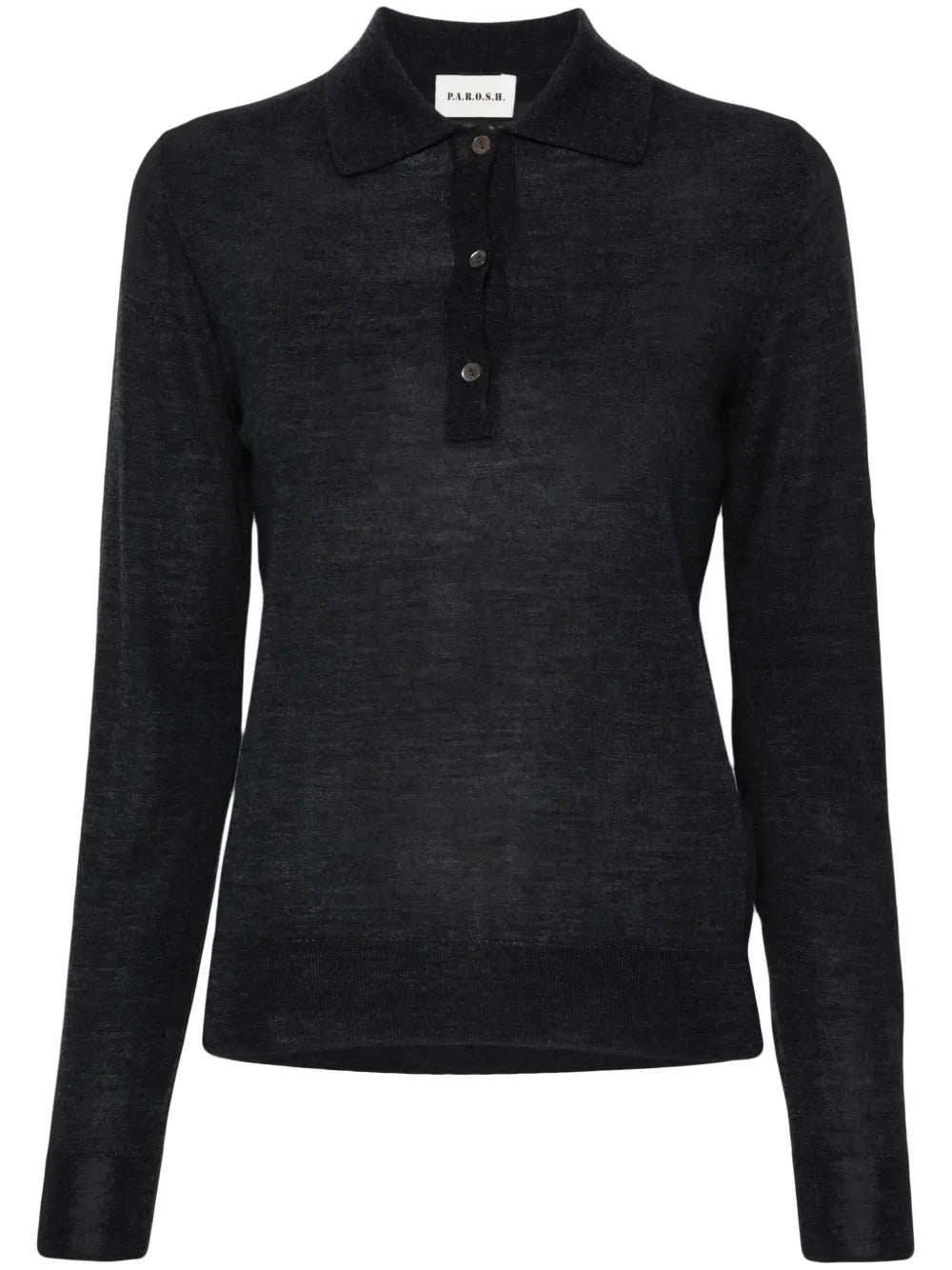Knitted Polo Sweater