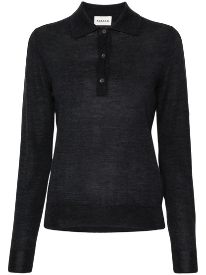 Knitted Polo Sweater