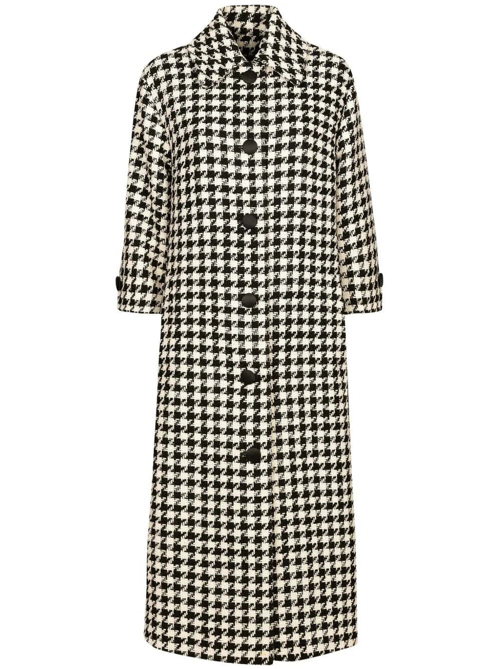 Houndstooth Trench Coat