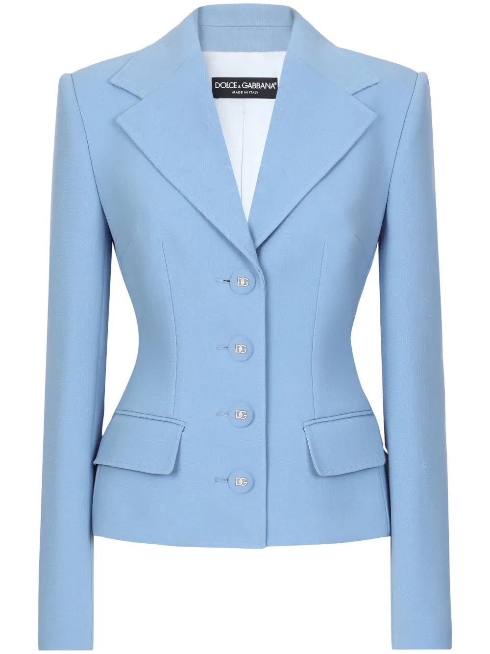 Fitted Buttoned Jacket