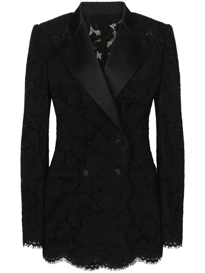 Floral Lace Blazer Jacket