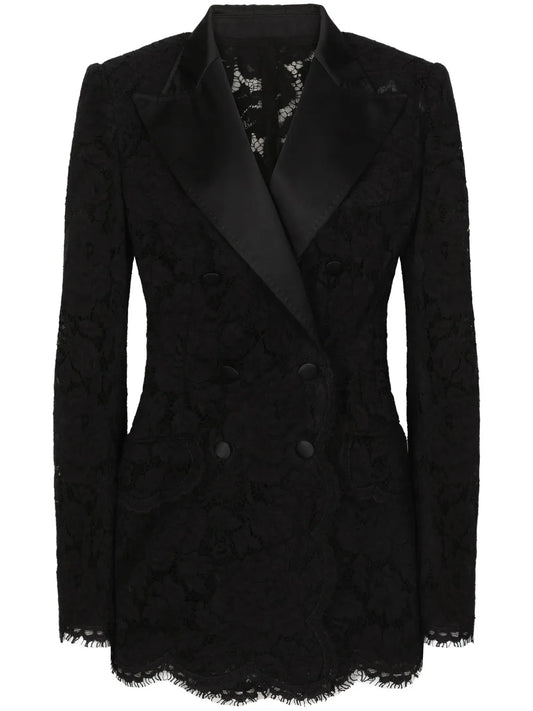 Floral Lace Blazer Jacket
