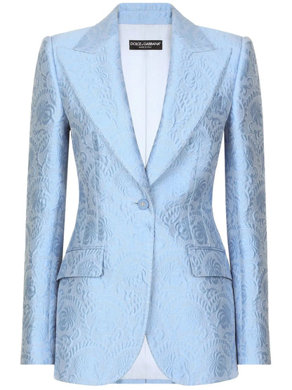 Floral Motif Blazer