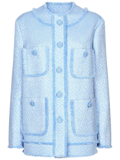 Frayed Tweed Jacket