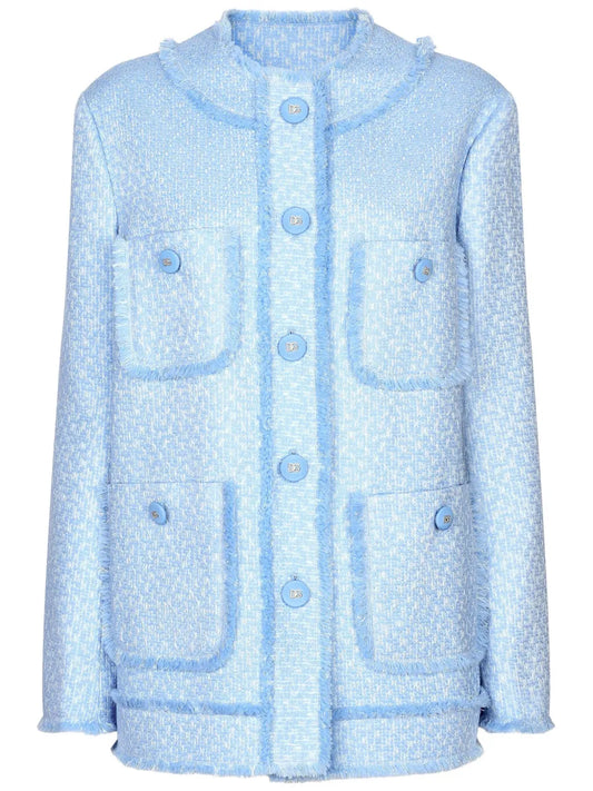 Frayed Tweed Jacket