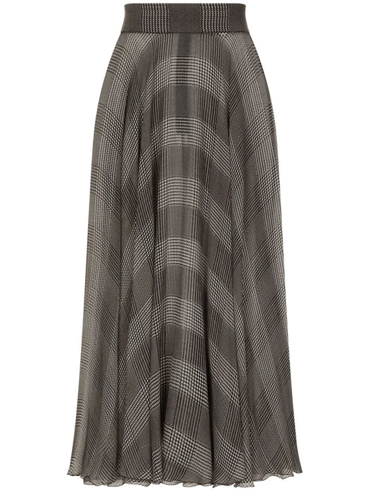 Prince Of Wales Check Skirt