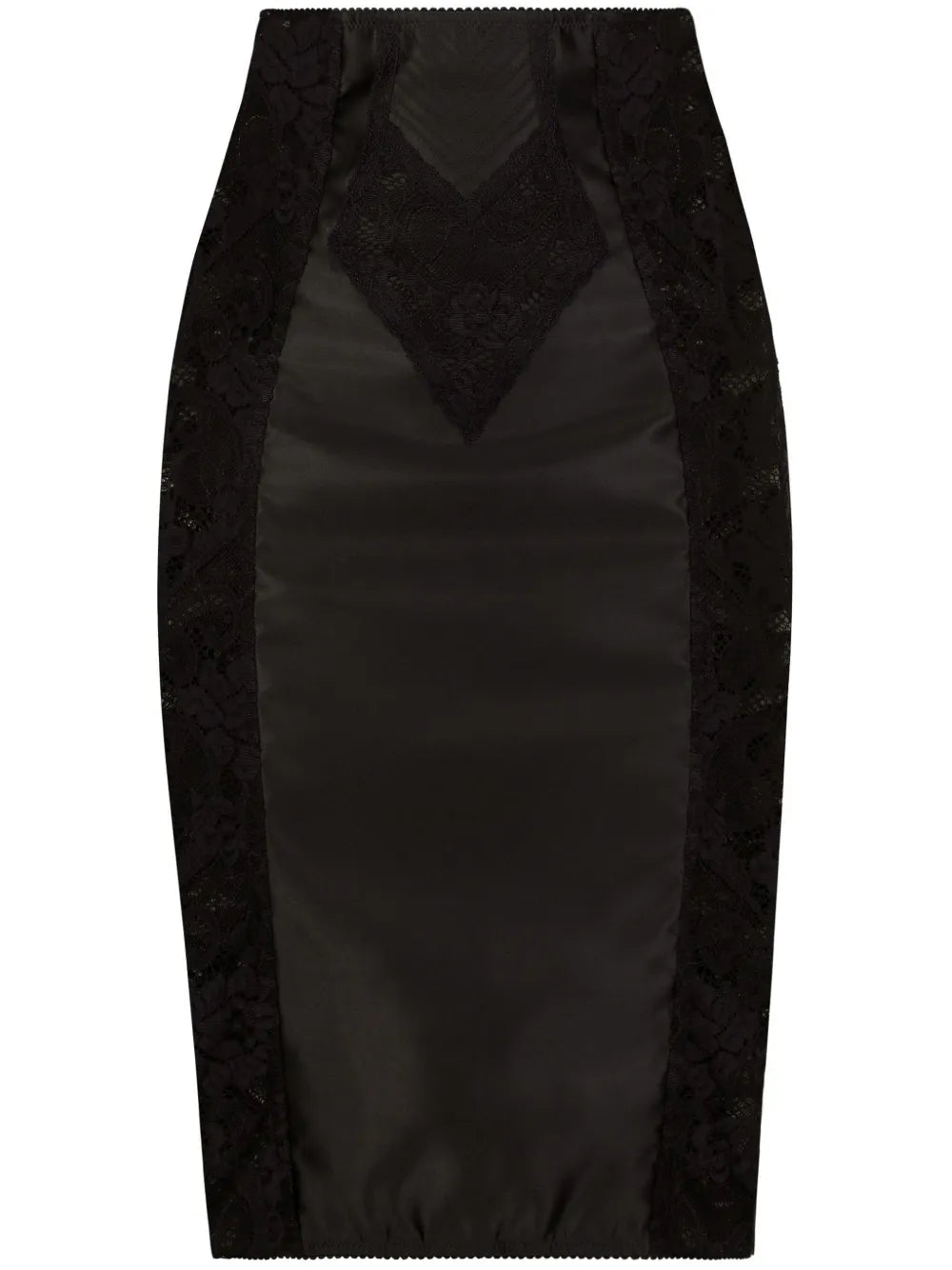 Corset-Style Lace Skirt