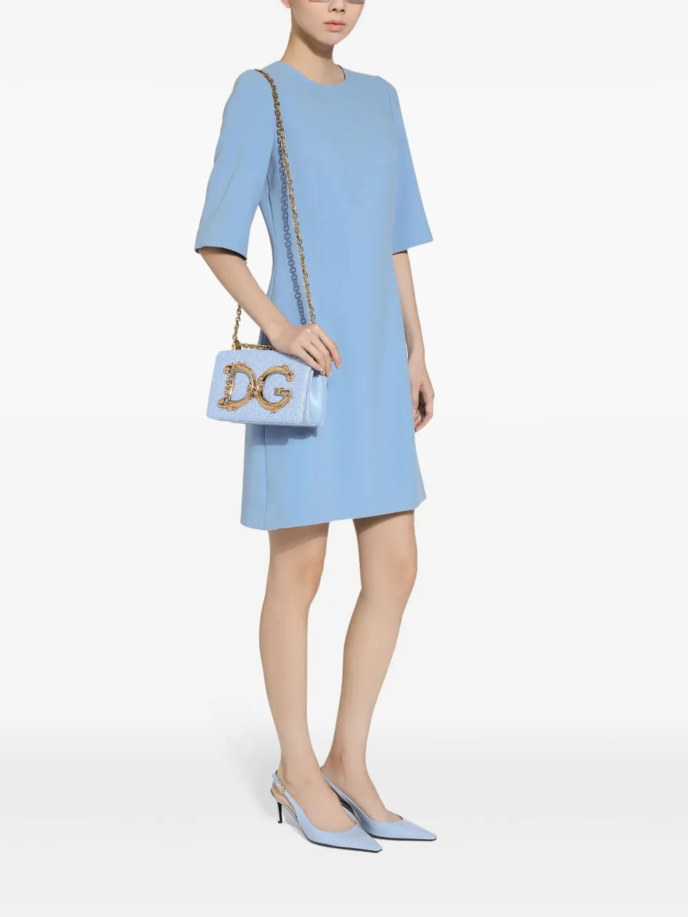 Short-Sleeve Mini Dress