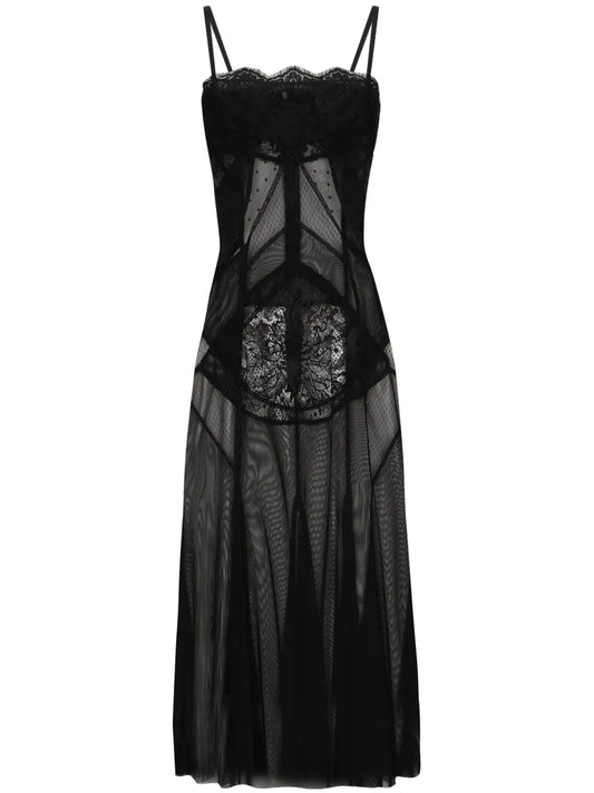 Semi-Sheer Dress