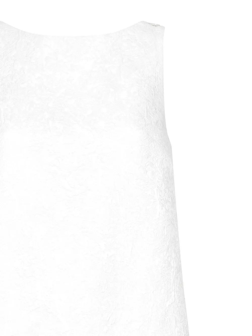 Brocade Sleeveless Shift Minidress