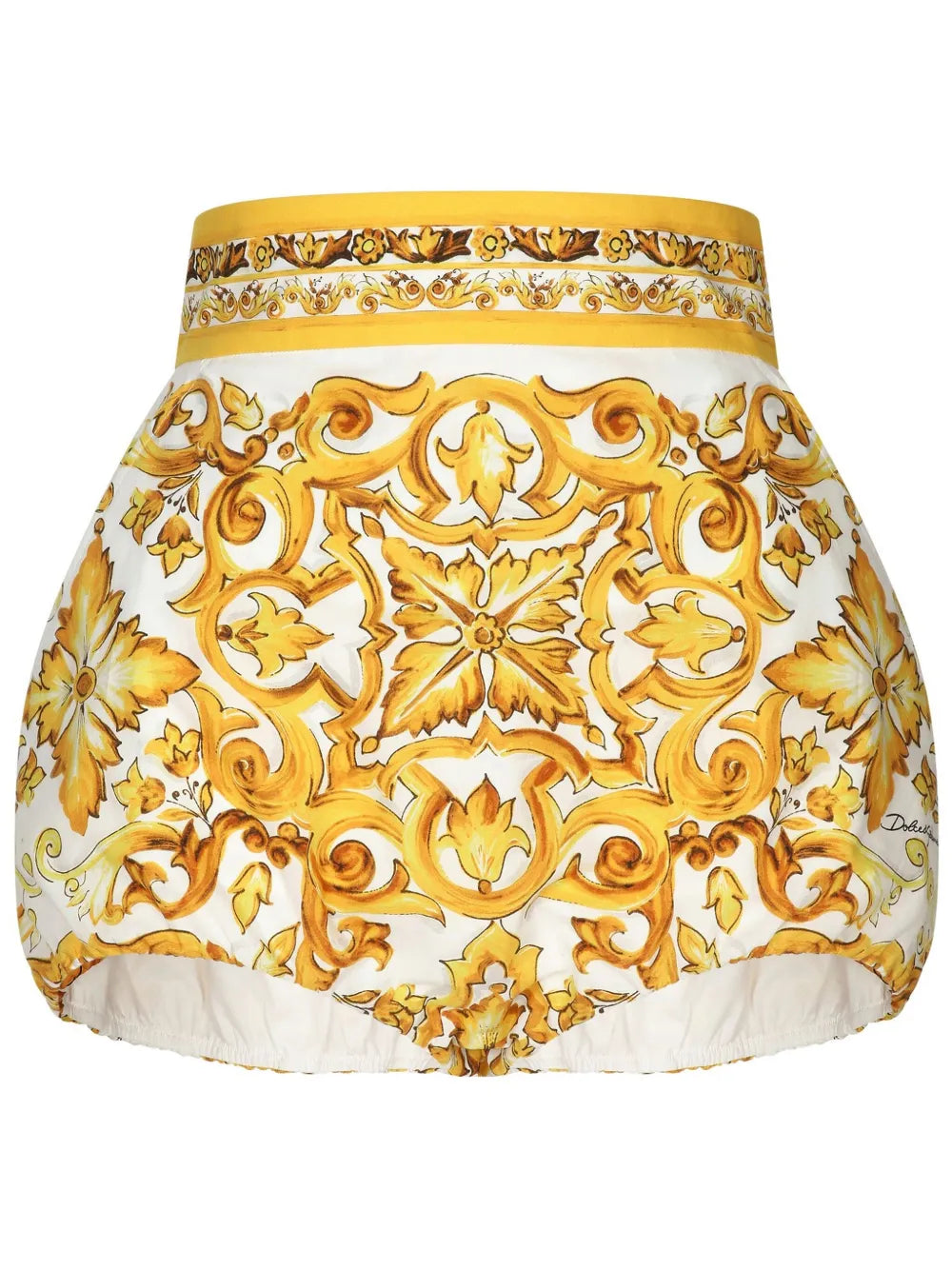 Majolica Print Shorts