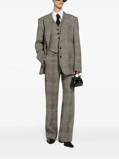 Tartan Check Trousers