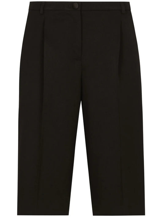 Tailored Knee-Length Shorts