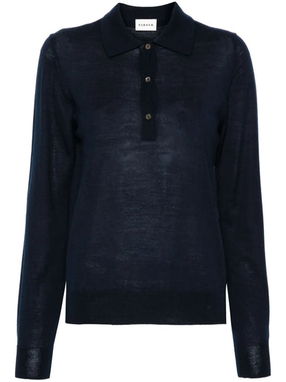 Knitted Polo Sweater