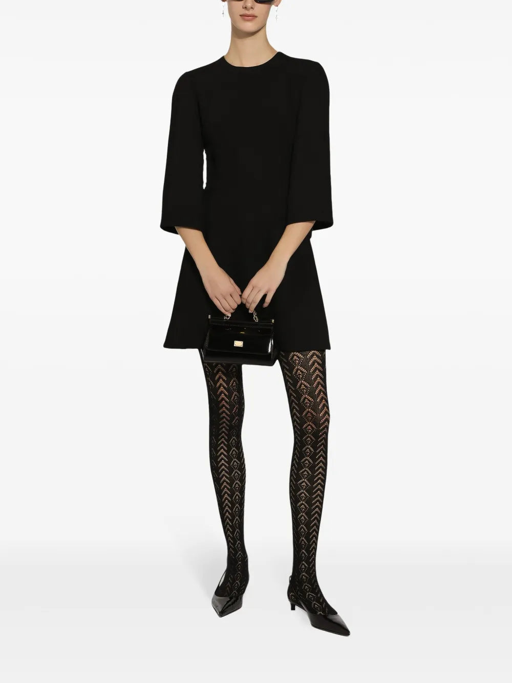 Dart-Detailing Minidress