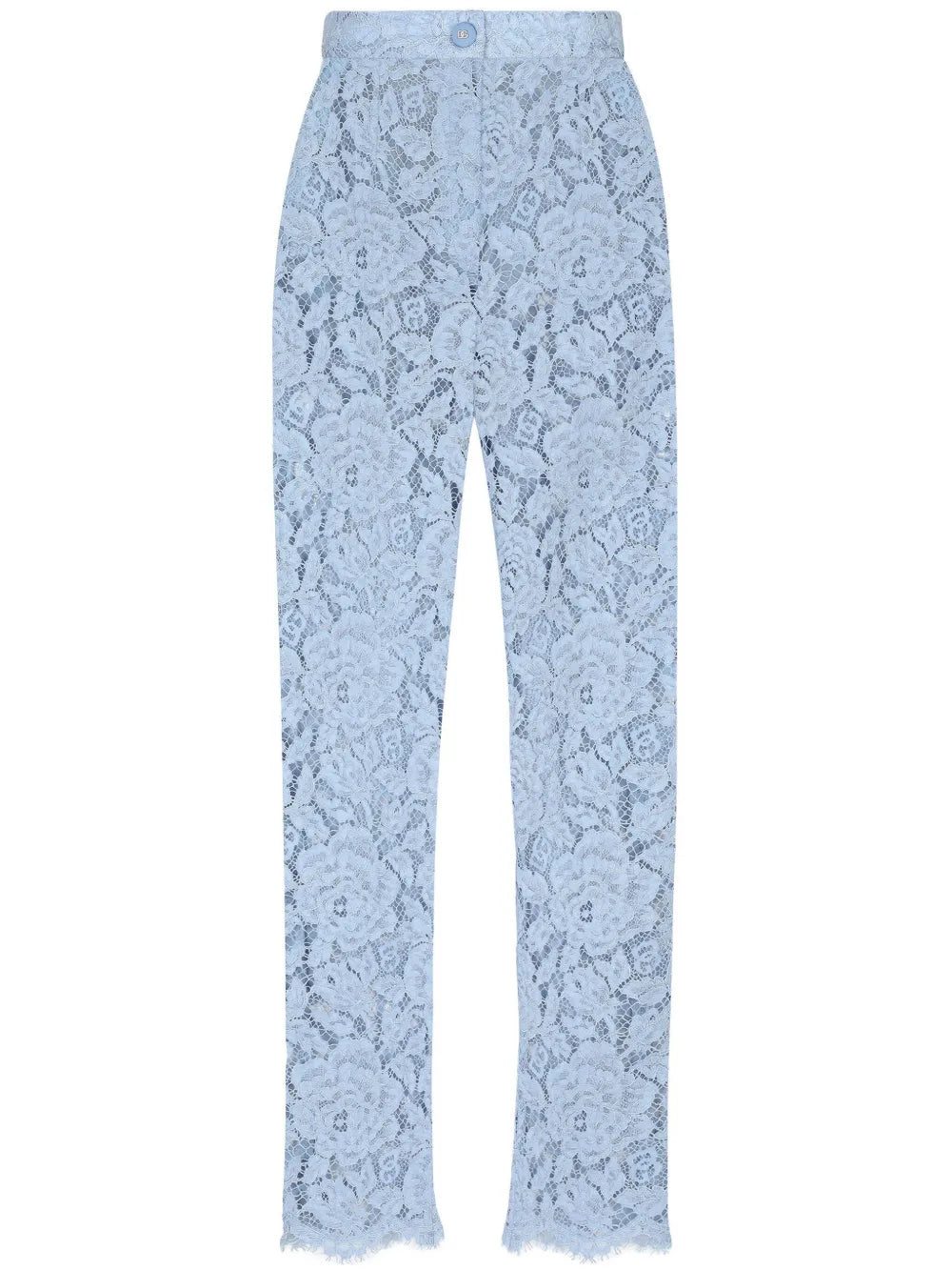 Embroidered Lace Trousers