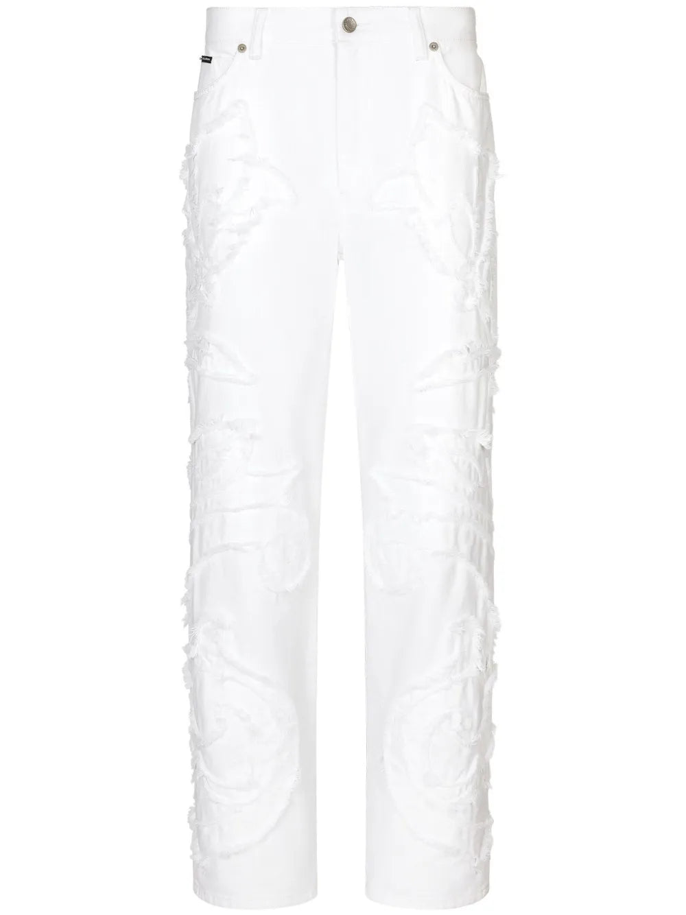 Logo-Patch Boyfriend Jeans