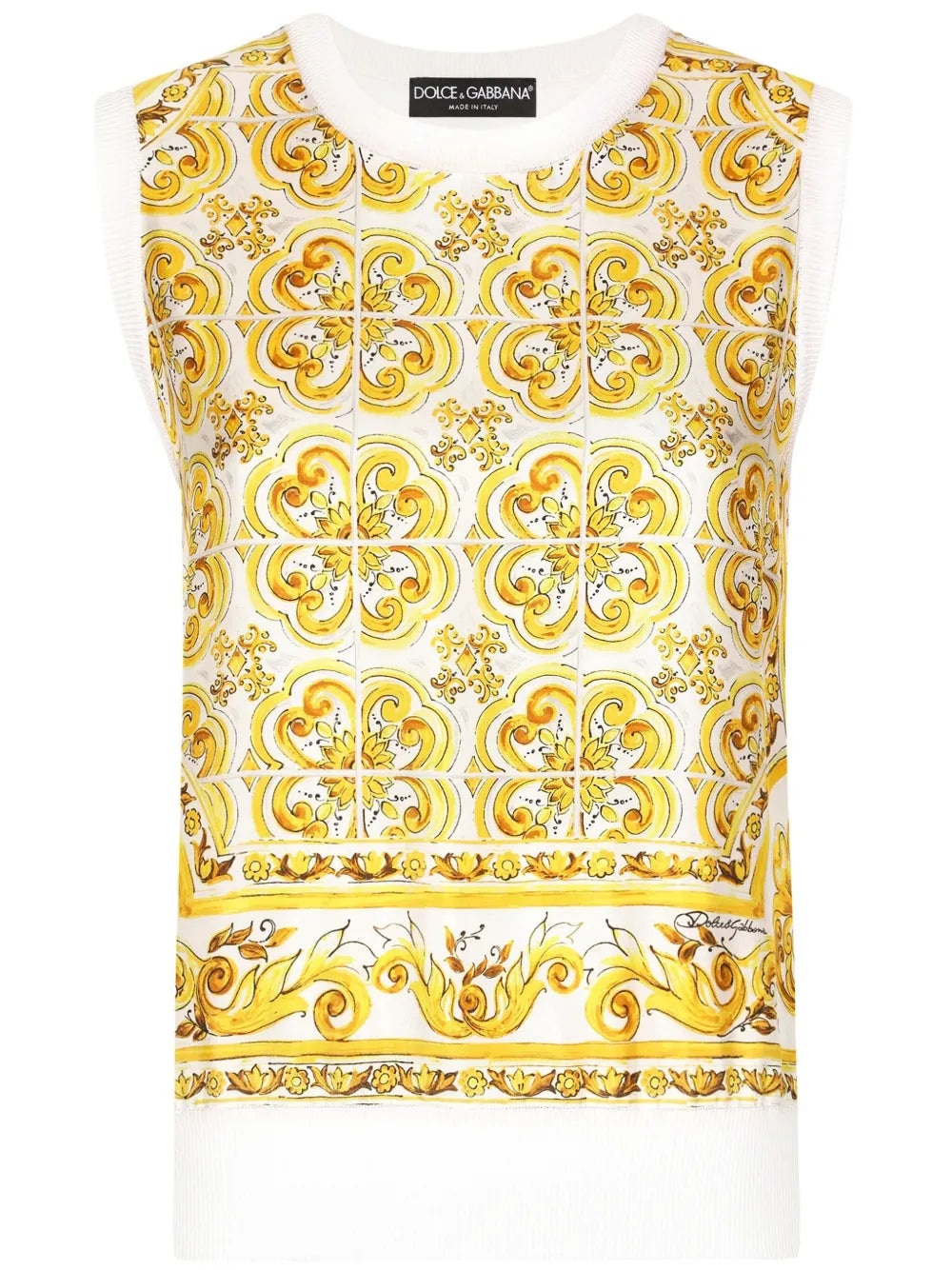 Majolica Sleeveless Sweater