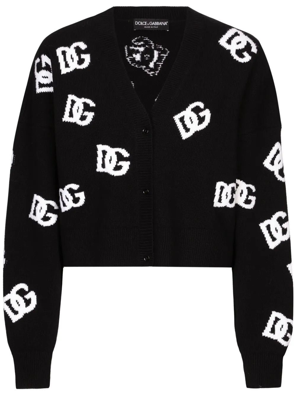 Logo Embroidered Cardigan