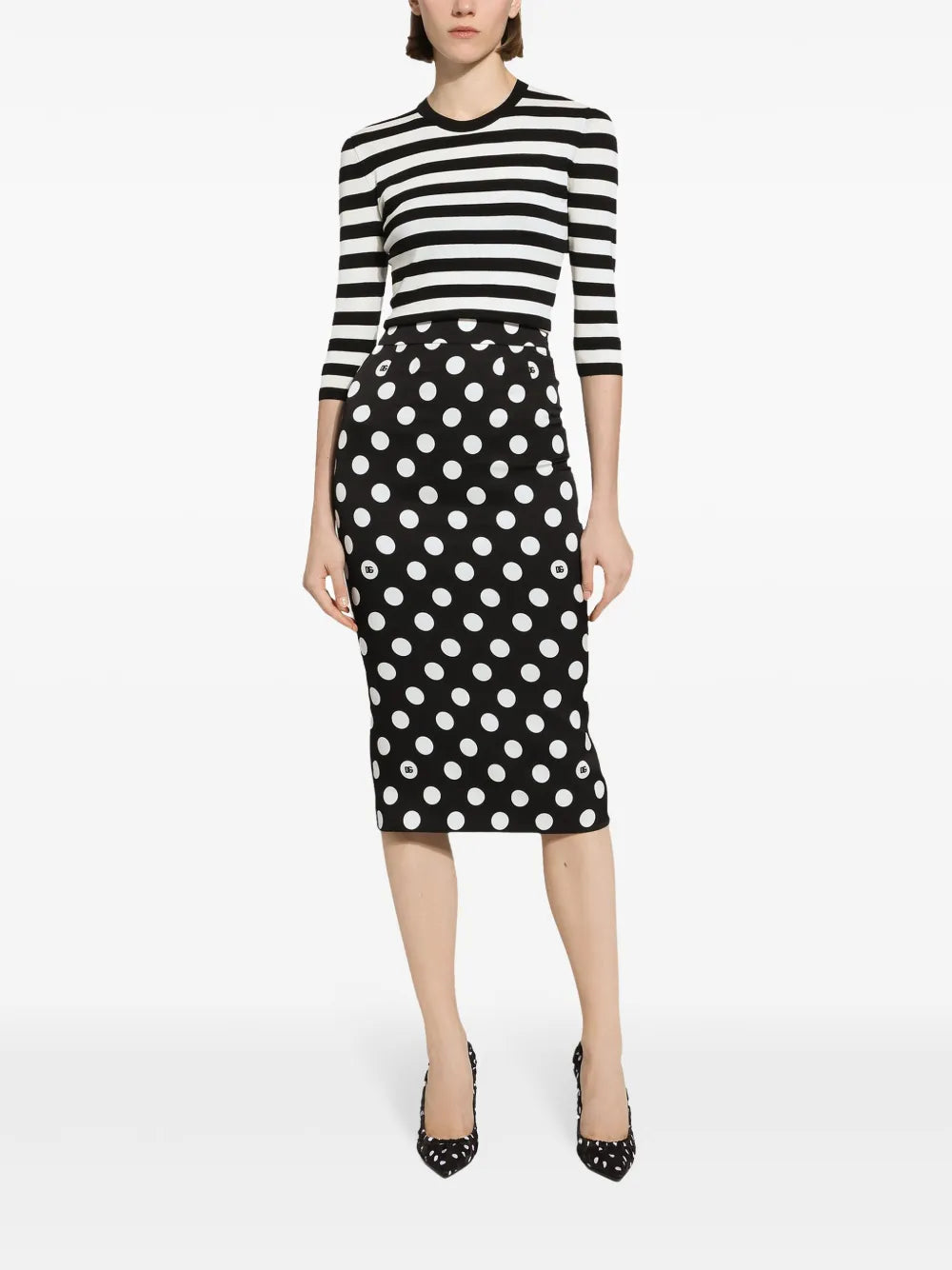 Striped Cropped Jumper