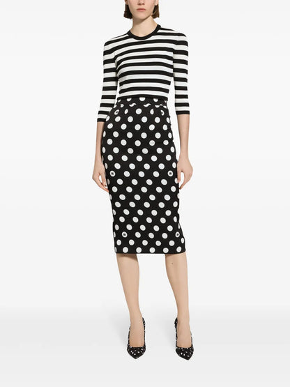 Striped Cropped Jumper