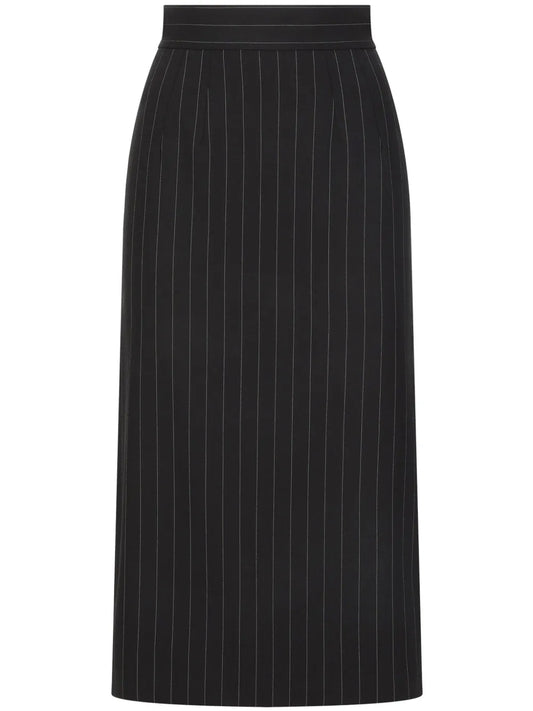 Pinstriped Skirt
