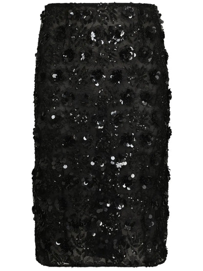 Sequin-Embellished Skirt