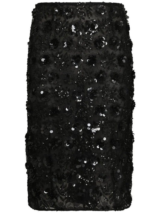 Sequin-Embellished Skirt