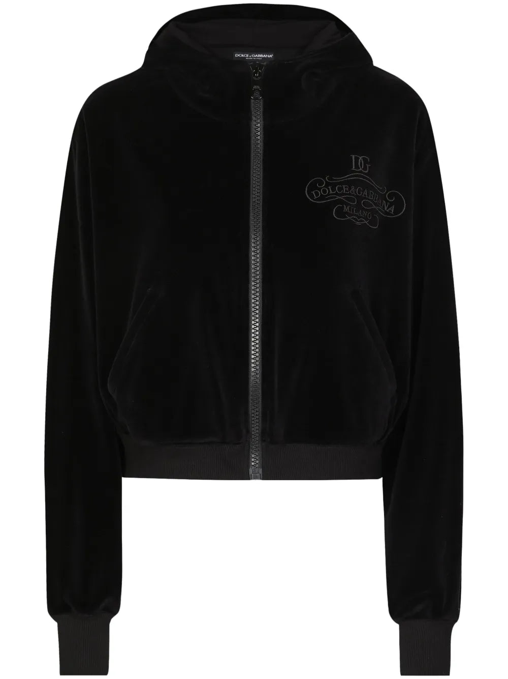 Logo-Embroidered Hoodie