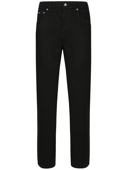 Low-Rise Boyfriend Jeans