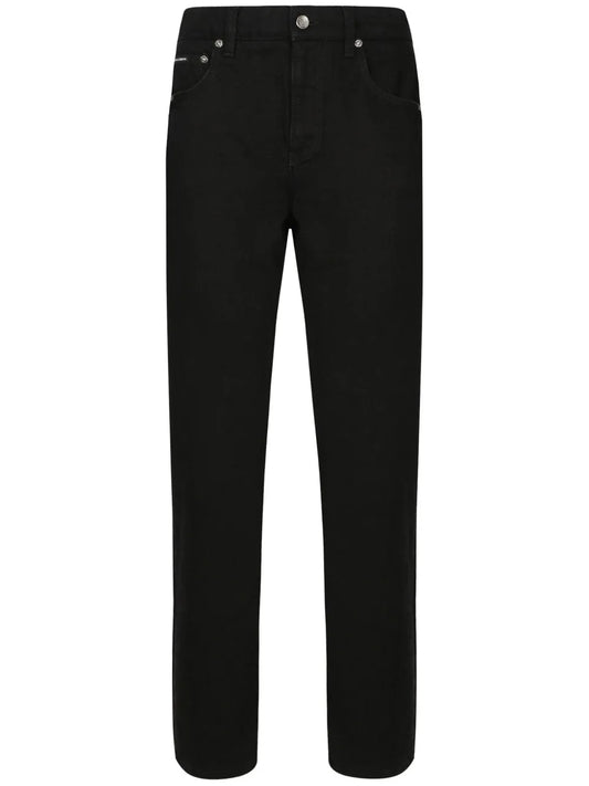 Low-Rise Boyfriend Jeans