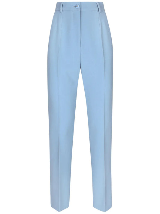 High-Waisted Tailored Trousers