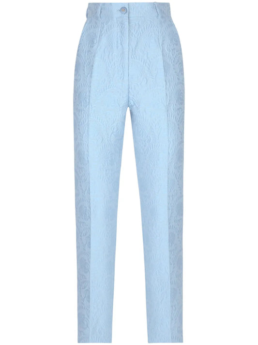 Jacquard Tailored Trousers