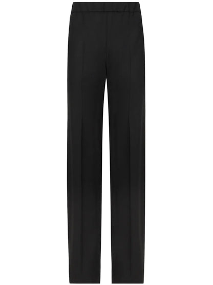 Twill Flared Trousers