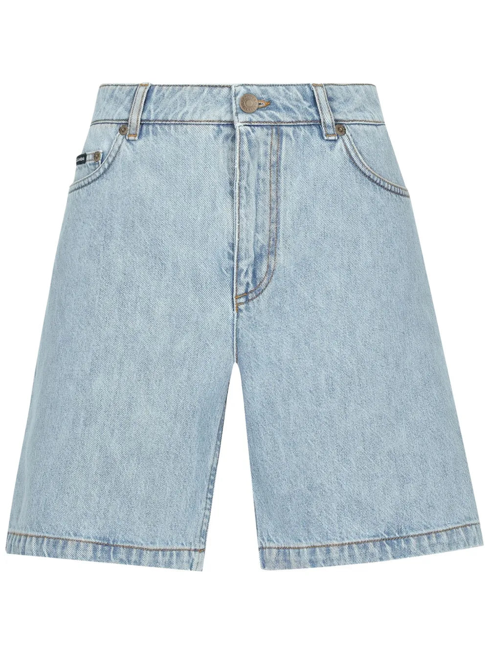 Denim Bermuda Shorts