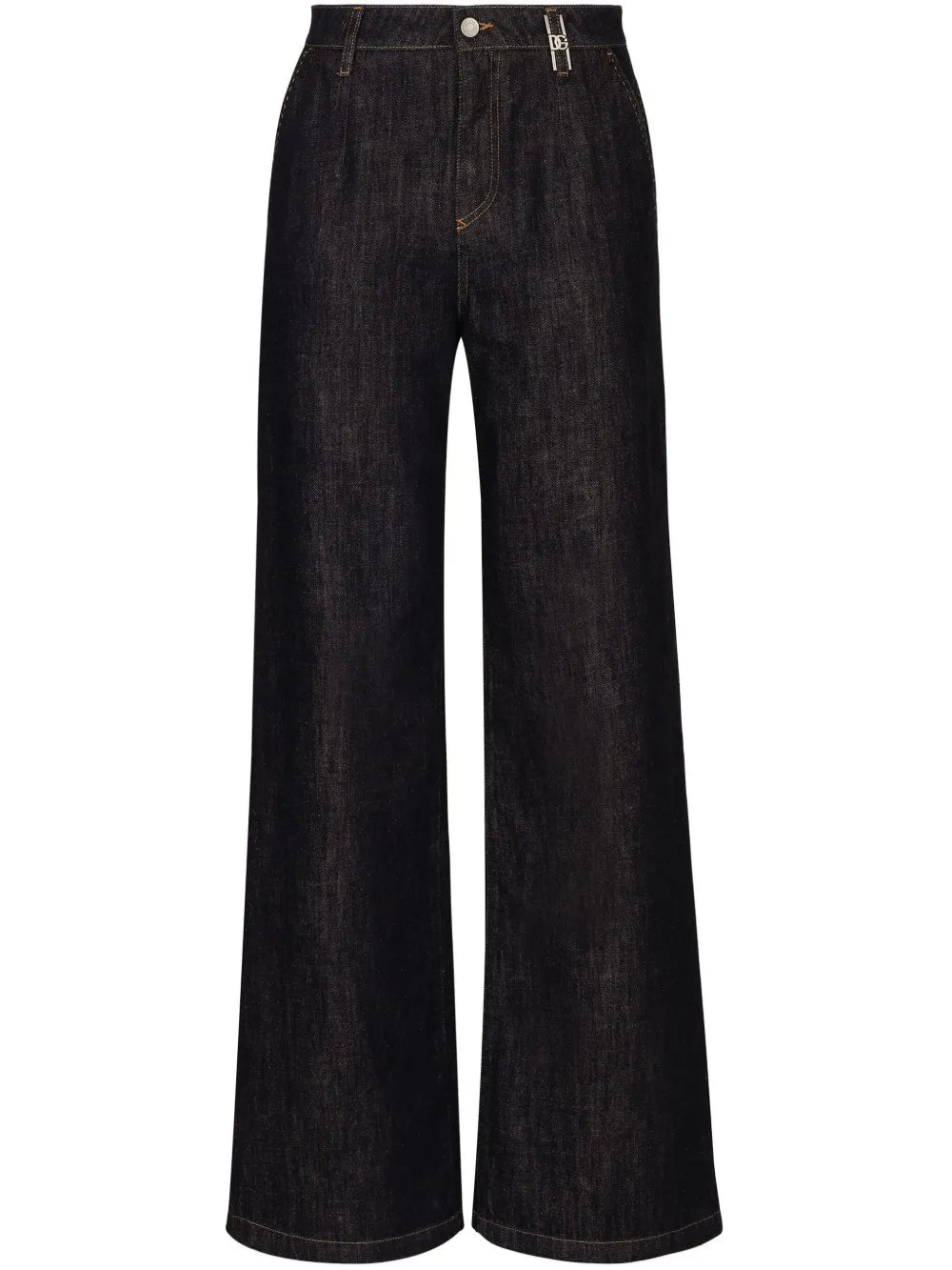 High-Waisted Flared Jeans