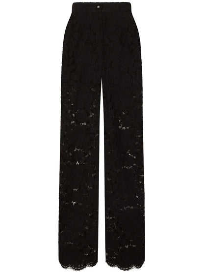 Floral Lace Trousers