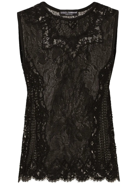 Lace Knitted Top
