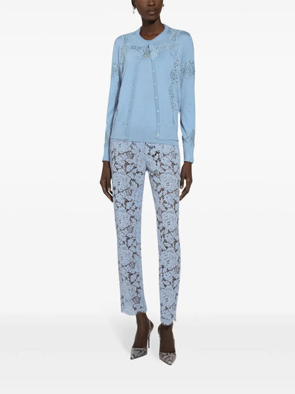 Lace Embroidery Detailing Cardigan