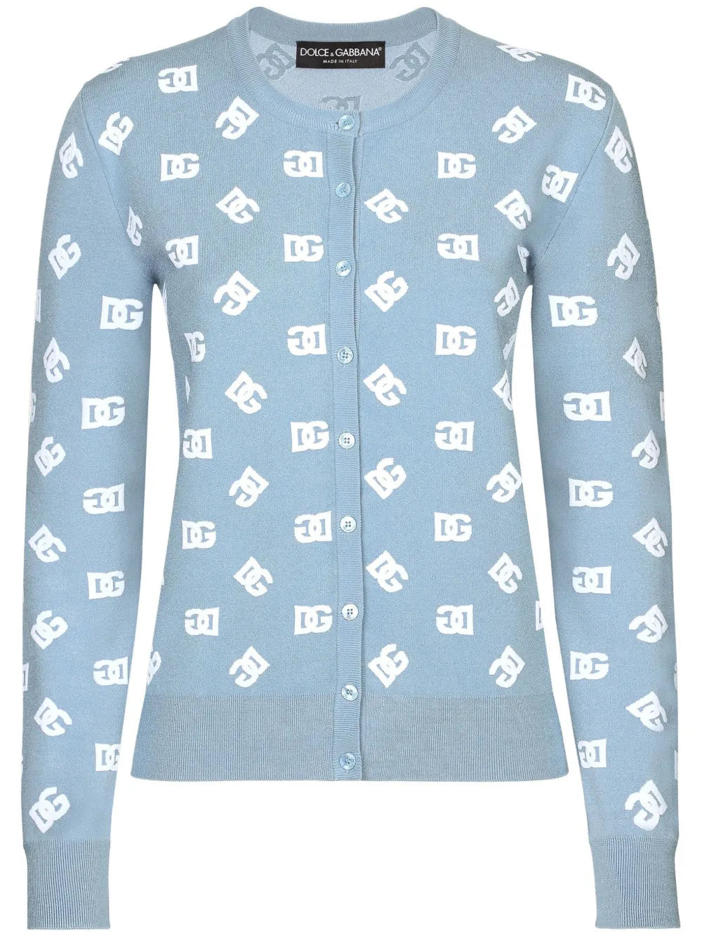 Logo Print Cardigan