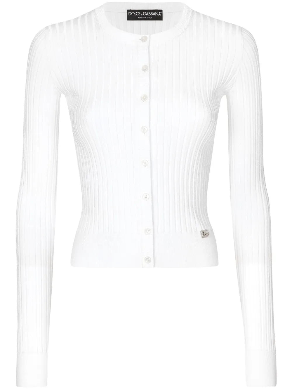 Ribbed-Knit Cardigan