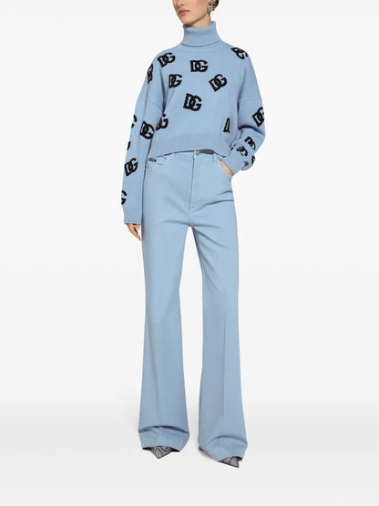 Logo Embroidered Sweater